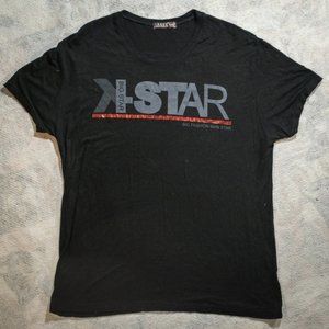 Lagos K-STAR Big Star, Black/Gray/Red Tee